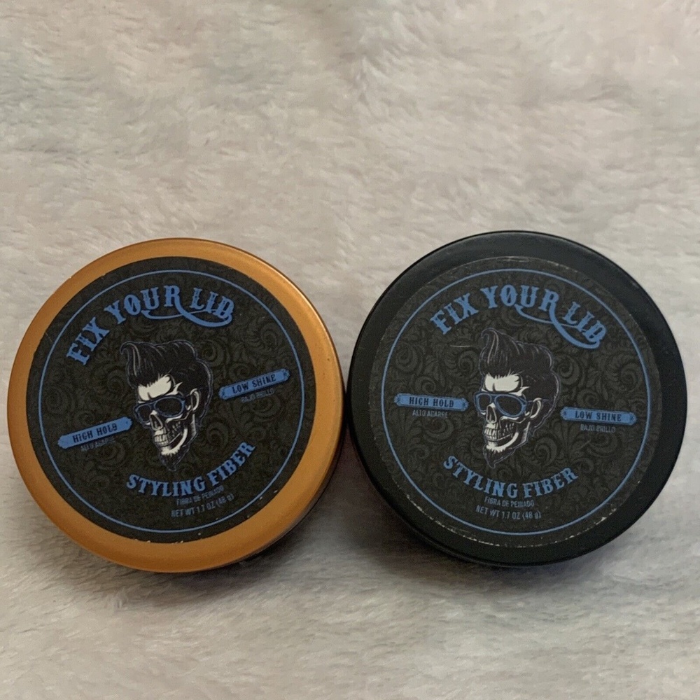 SOLD 2x Your Lid Styling Fiber Short/Choppy High Hold Low Shine Hair Pomade New - Picture 1 of 8